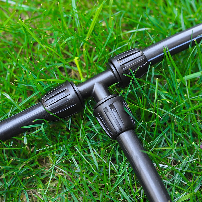 FOGWOWO 1/2 inch Irrigation Fittings Tee Connectors For (1/2"" ID x0.6-0.63"" OD) 16mm Drip Tubing Barbed Connectors-10 Pcs/pack - Image 5